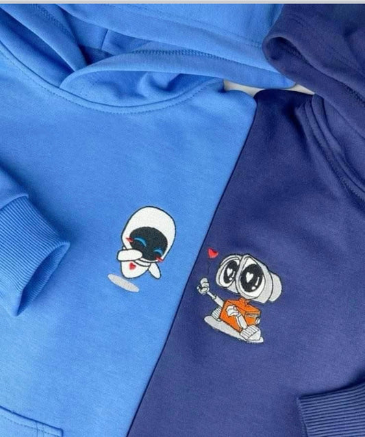 Felpa personalizzata con ricamo