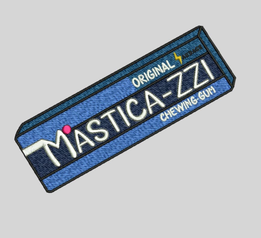 T-shirt “dillo con un ricamo”