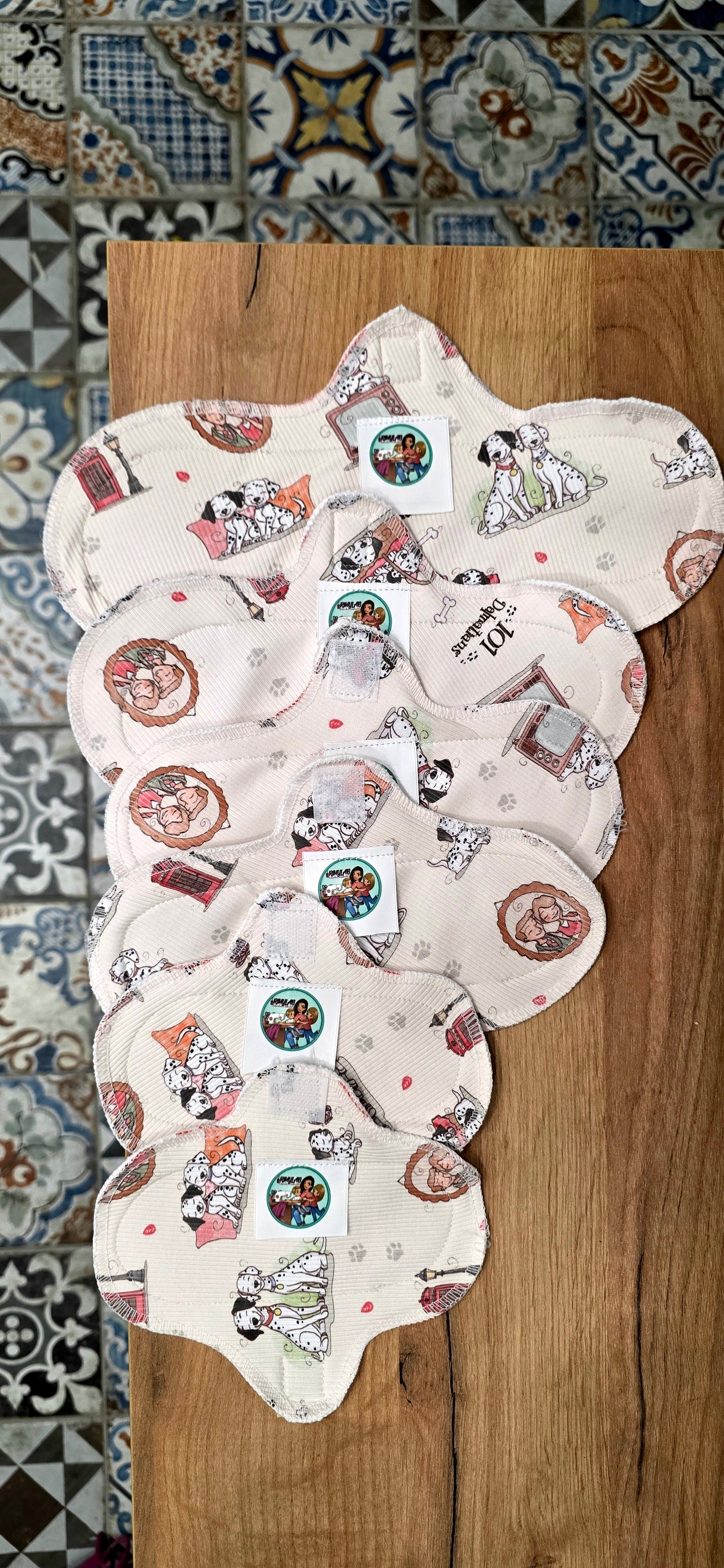 Assorbenti lavabili set