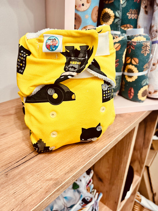 2 Borsine Per Pannolini Lavabili Dinosauri | Wet Bag Impermeabile Con Cerniera E Bottone | Pratiche Con Ganci Per Passeggino