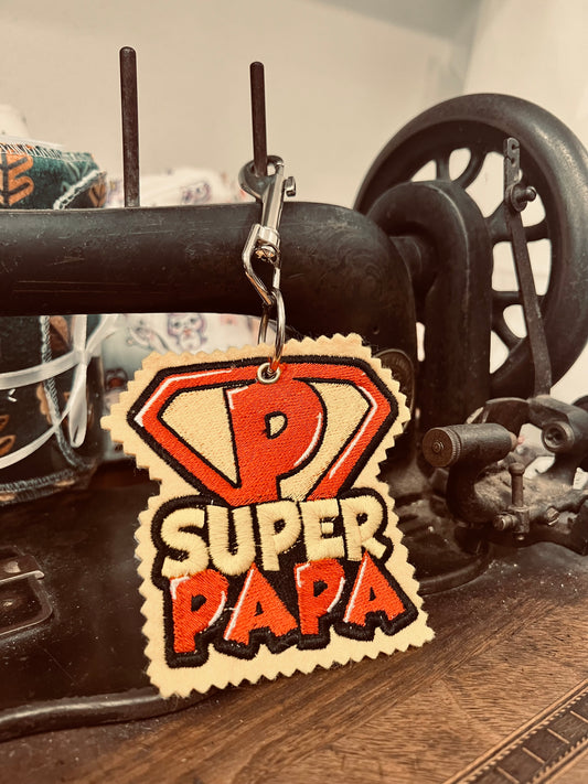 Portachiavi Super Papá