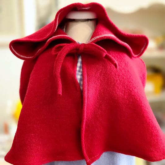 Mantellina lana 100% 2/5anni