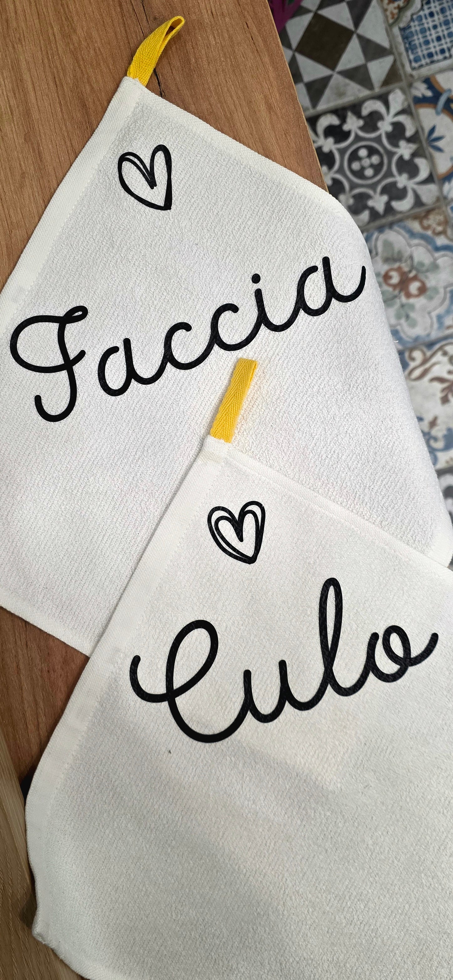 Lavette 30x30 faccia e culo