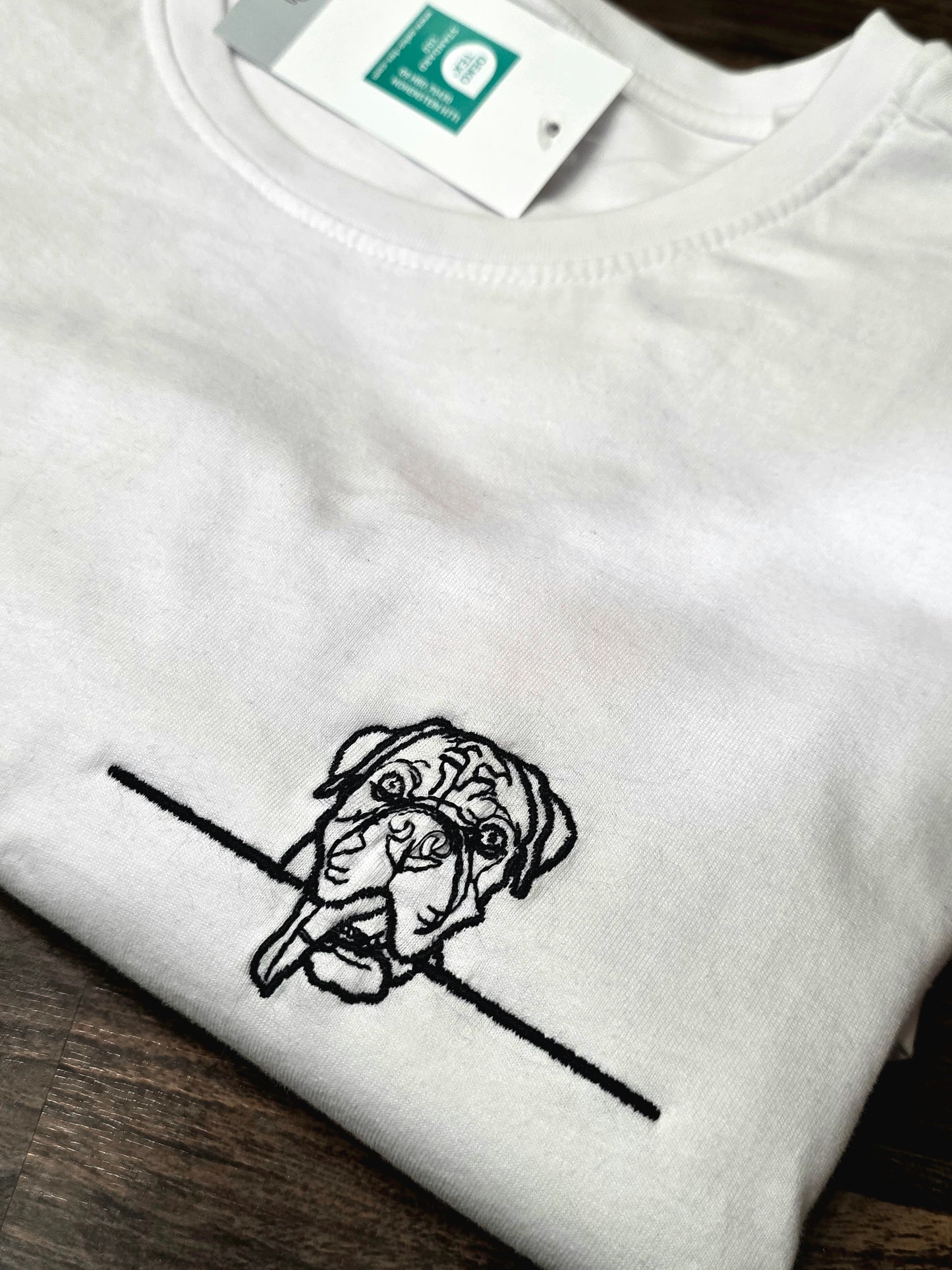 Felpa "pets" ricamati