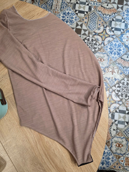 Body donna merino 100%