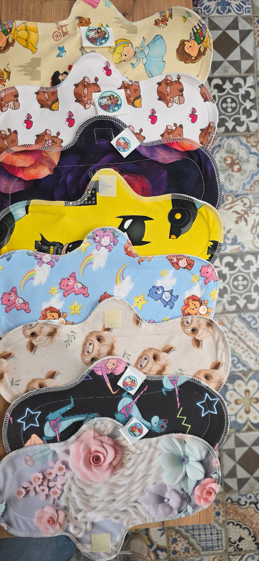 Assorbente notte post parto canapa e cotone organico