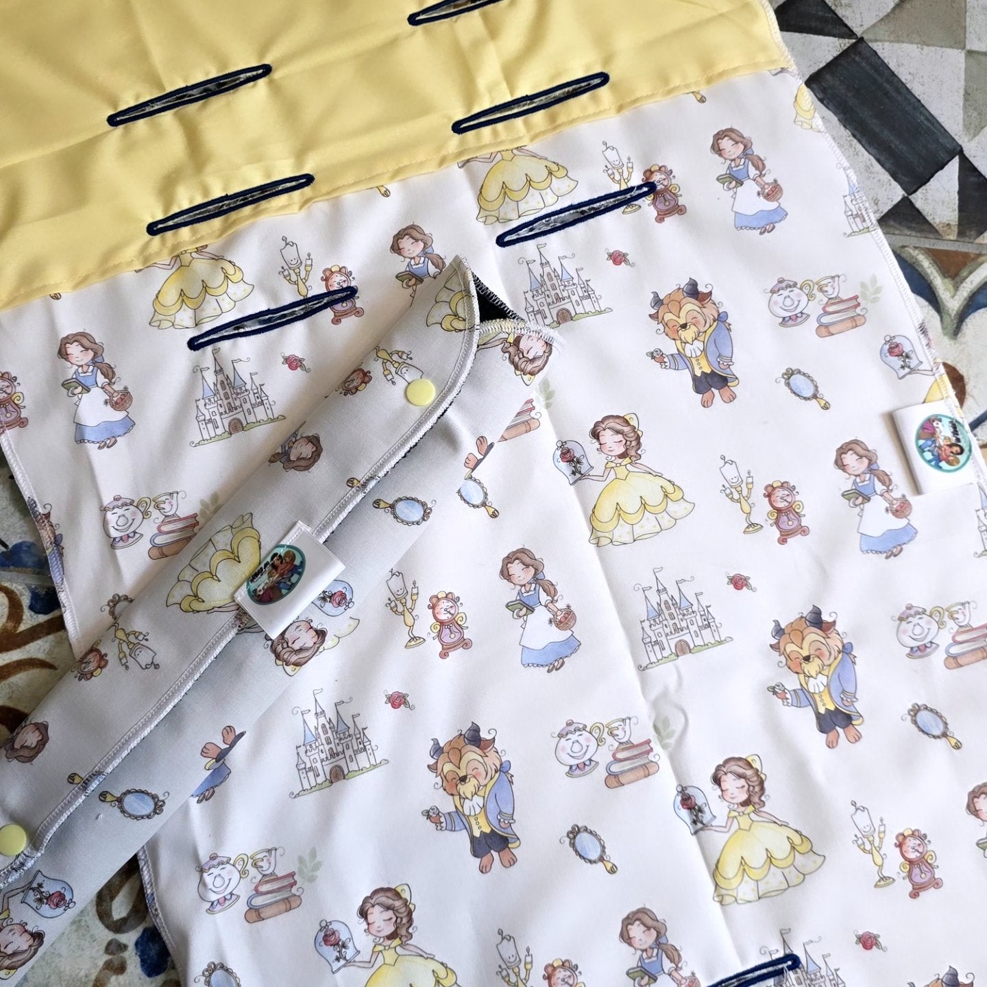 Set copri passeggino seggiolino e maniglione